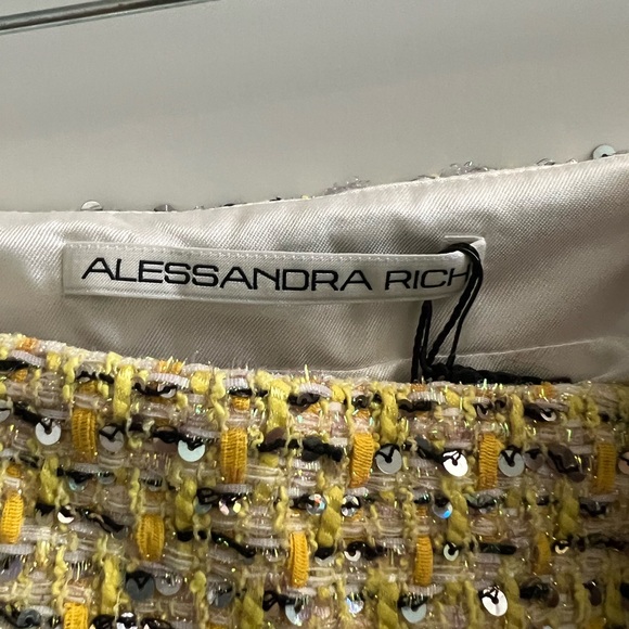 Alessandra Rich gorgeous tweed jacket size 42 - Picture 4 of 4